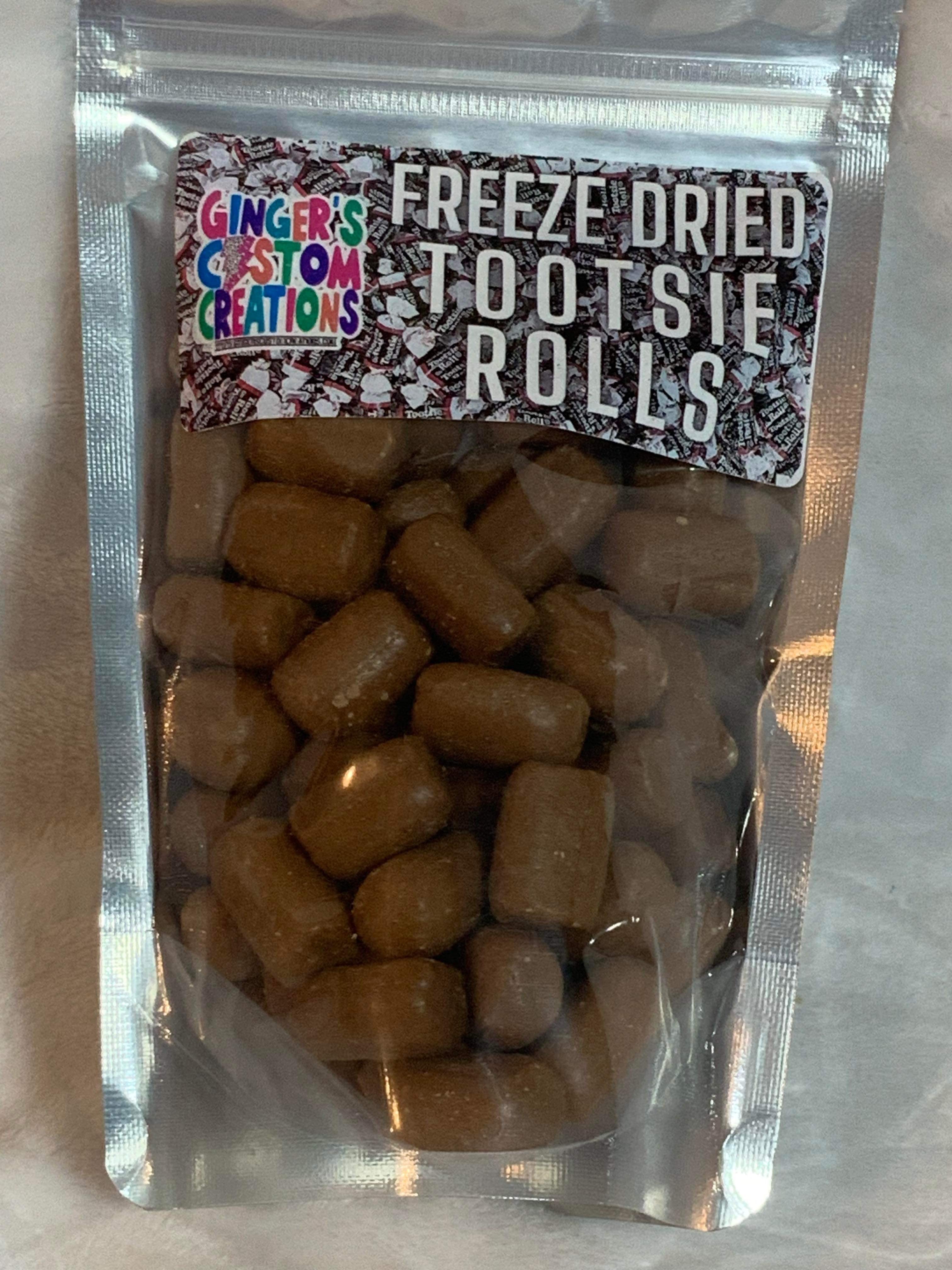 Freeze Dried Tootsie Rolls