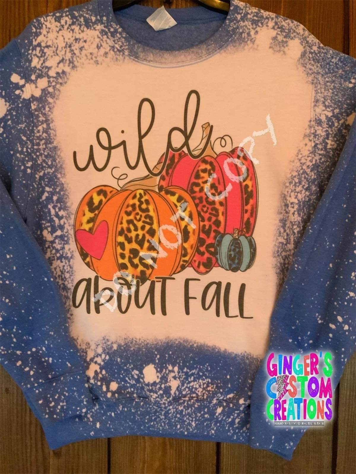 Wild about fall  CREWNECK