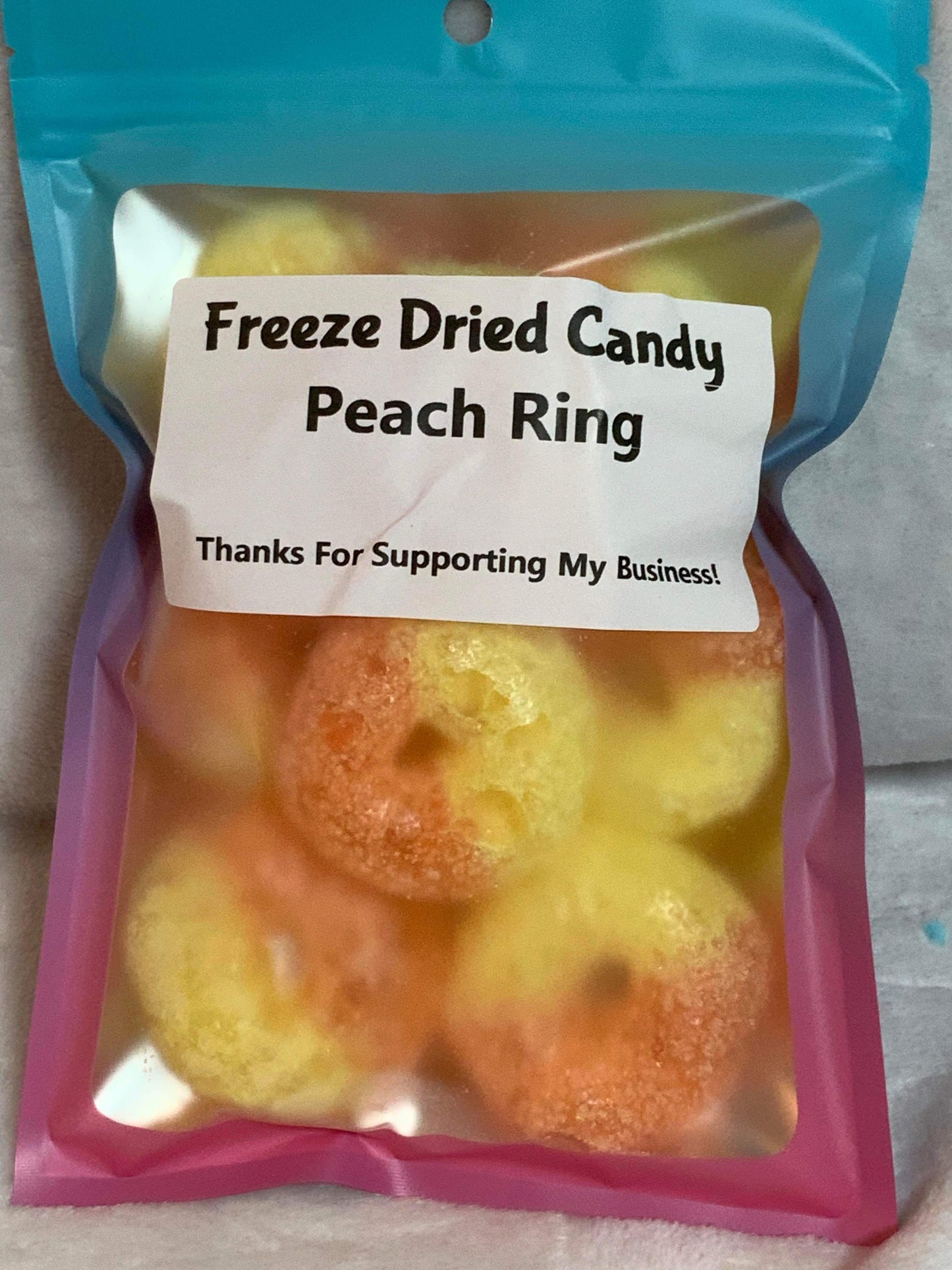 FREEZE DRIED PEACH RING