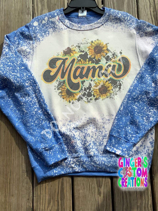 MAMA SUNFLOWER CREWNECK