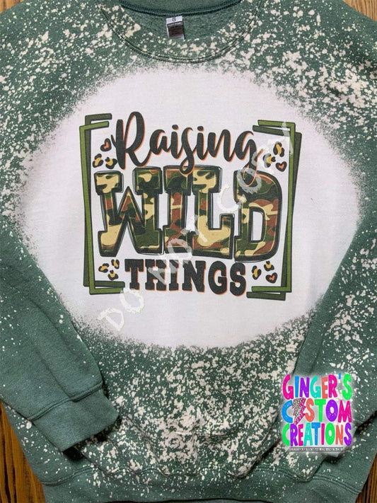 RAISING WILD THINGS CREWNECK  SWEATSHIRT