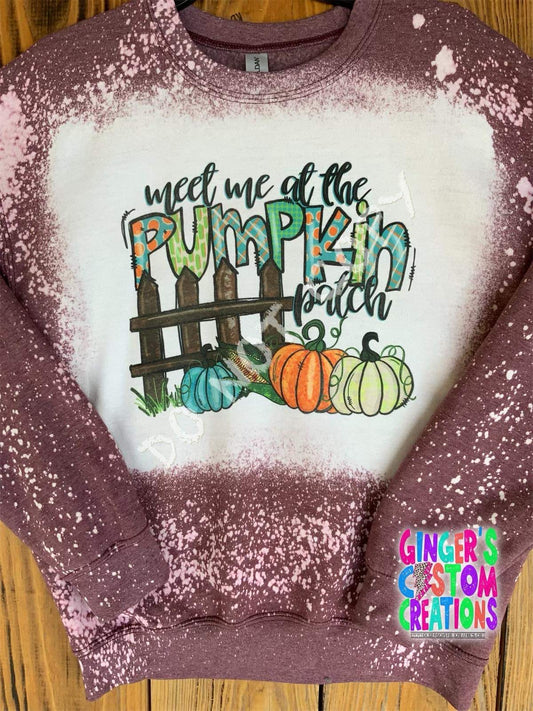 Meet me at the pumpkin patch  2 CREWNECK