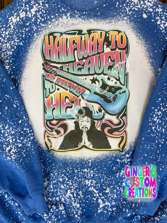 Halfway to heaven CREWNECK